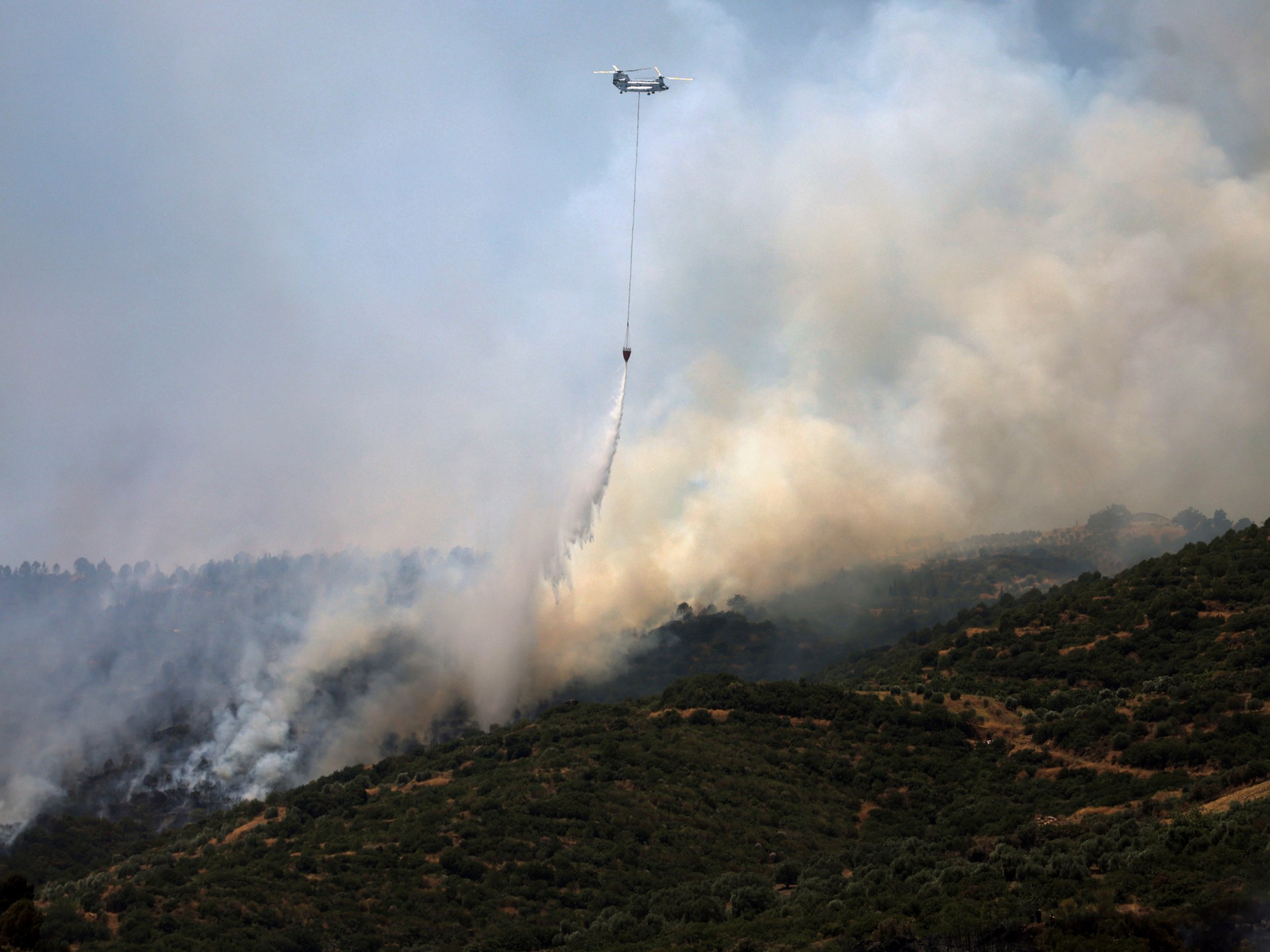 turkiye’s-izmir,-hatay-and-syria’s-latakia-regions-affected-by-wildfires