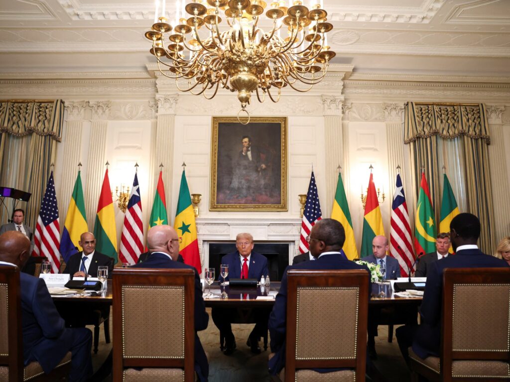 trump-hosts-five-west-african-leaders-to-discuss-trade-and-development
