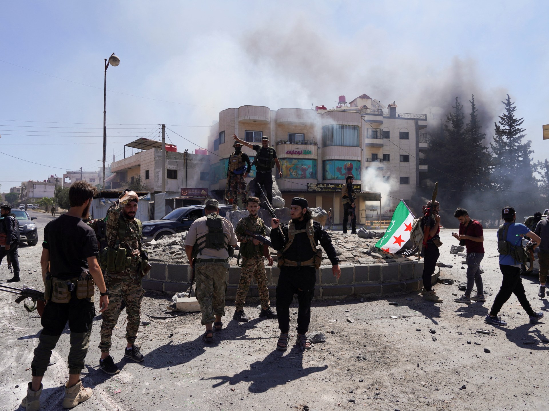 israel-bombs-syria’s-druze-city-of-suwayda-hours-after-ceasefire