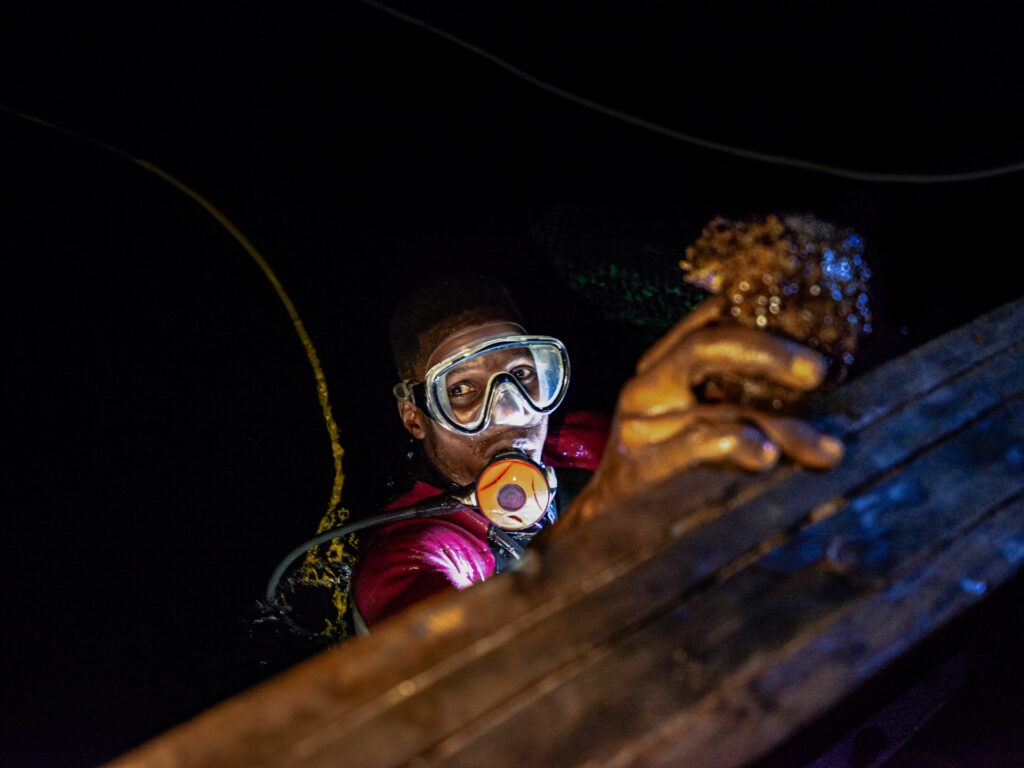 the-night-divers-seeking-sea-cucumbers-and-profits-off-west-africa’s-coast