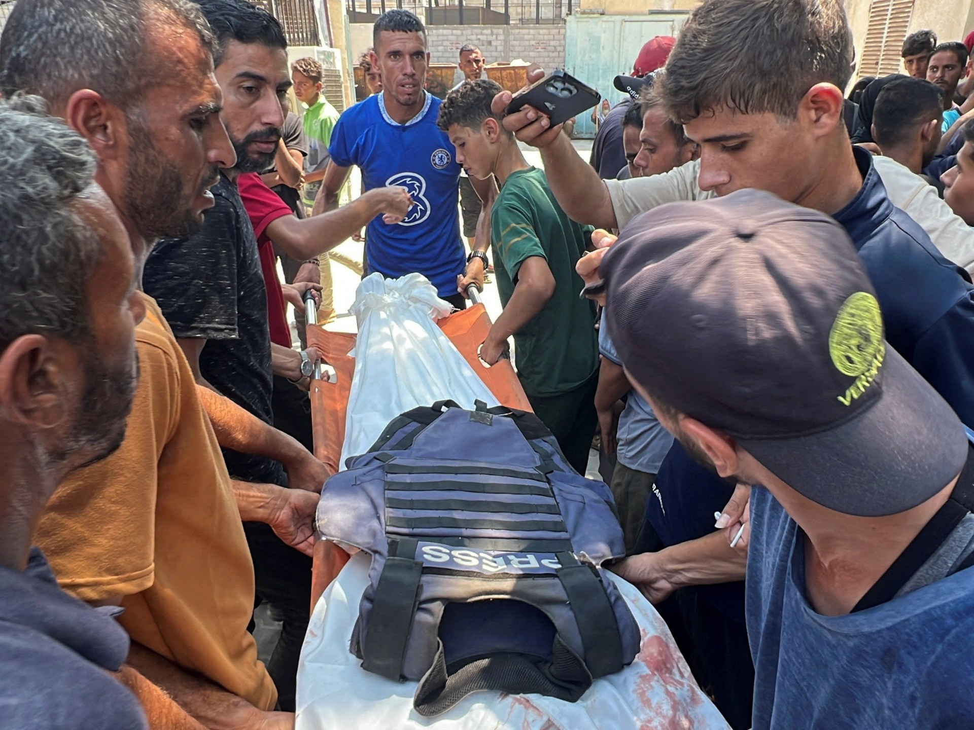 israel’s-killing-of-five-gaza-journalists-draws-global-condemnation