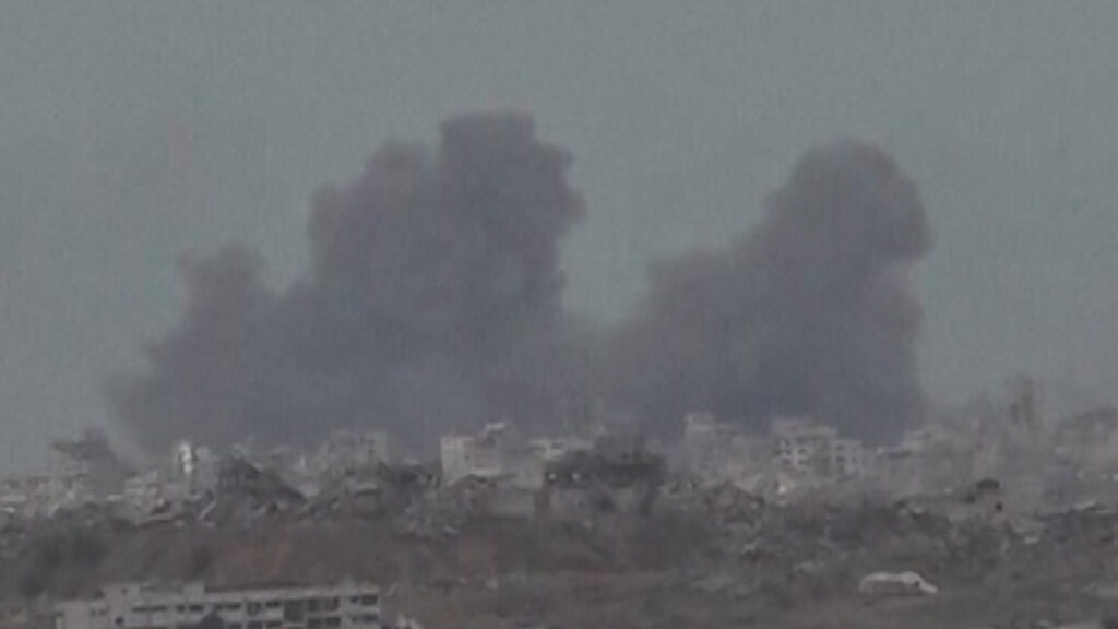 video:-israel-strikes-gaza-after-agreeing-trump-ceasefire-plan