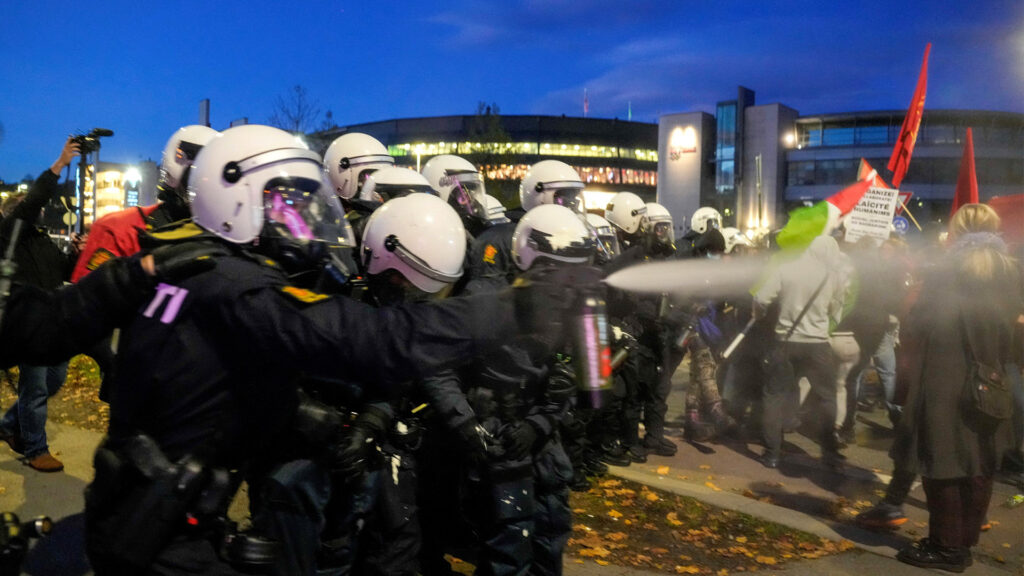 police-disperse-pro-palestinian-protest-at-israel-vs-norway-football-match