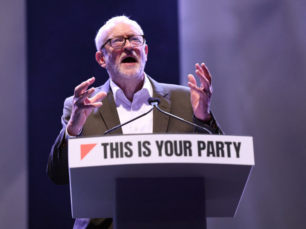 corbyn’s-new-party-faces-crisis-as-cofounder-skips-first-day-of-conference