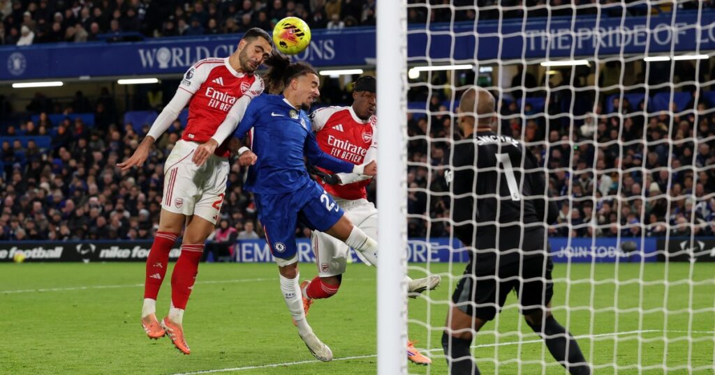 merino-strikes-to-earn-arsenal-bruising-1-1-draw-against-10-man-chelsea