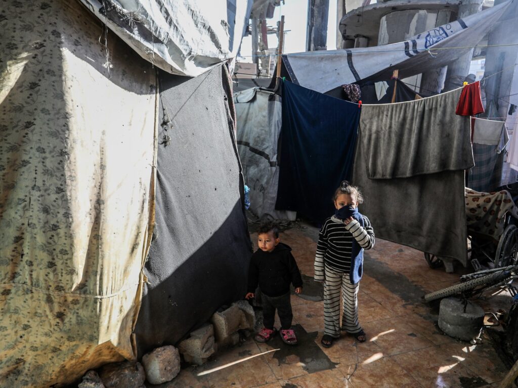 live:-survivors-of-israel’s-genocidal-war-on-gaza-brace-for-harsh-weather-in-tents