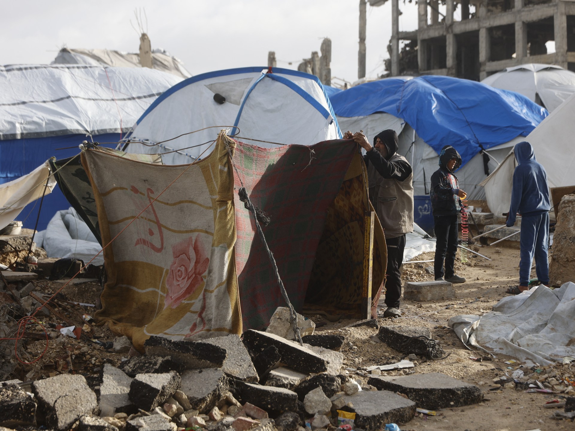 new-storm-to-hit-gaza,-piling-on-suffering-for-thousands-of-displaced
