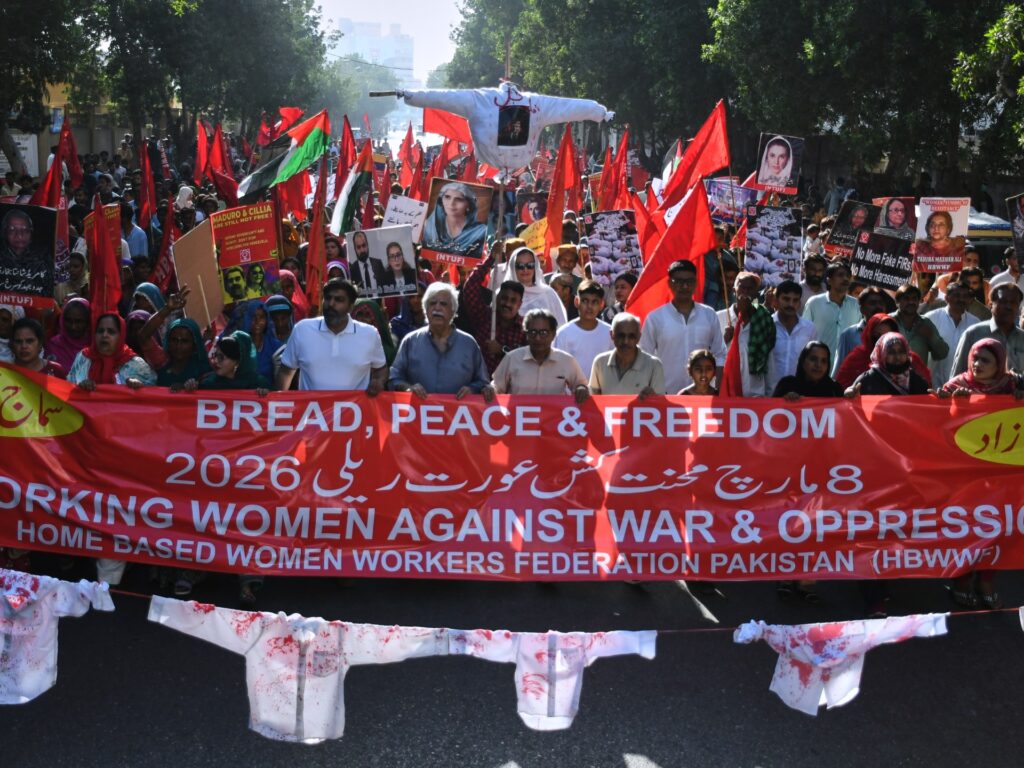 marches-for-international-women’s-day-denounce-war,-abuse-and-oppression