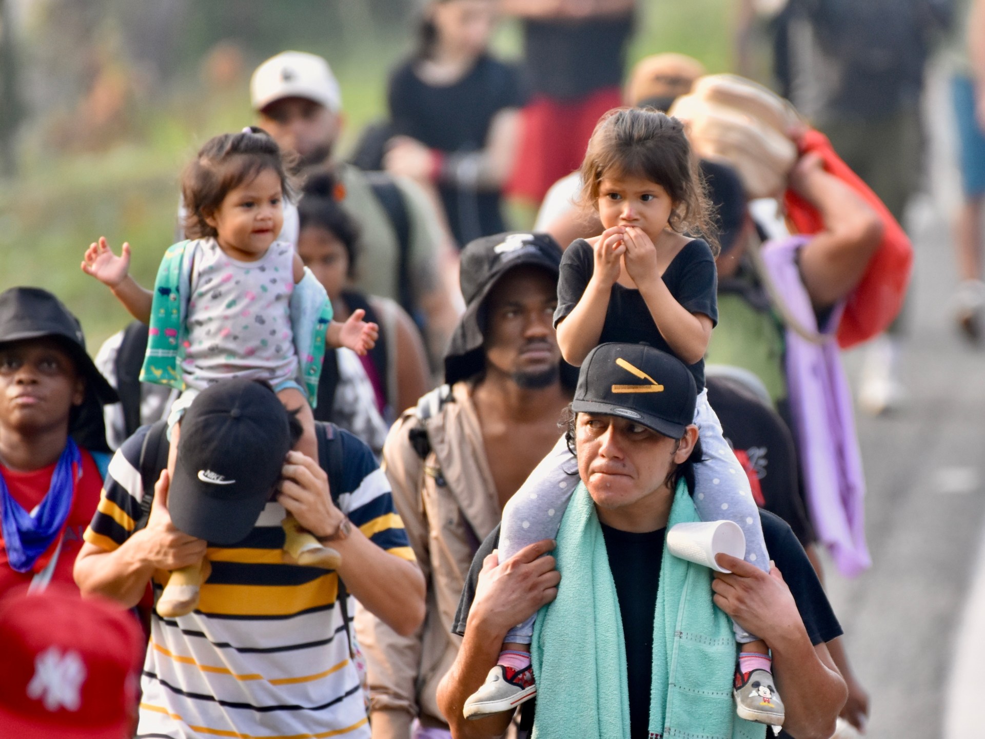 migrants-march-in-southern-mexico-to-denounce-immigration-restrictions