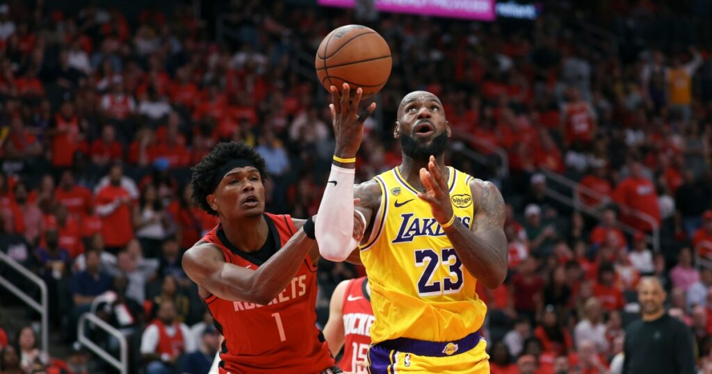 lakers-down-rockets-in-overtime-for-3-0-series-lead,-celtics-beat-sixers