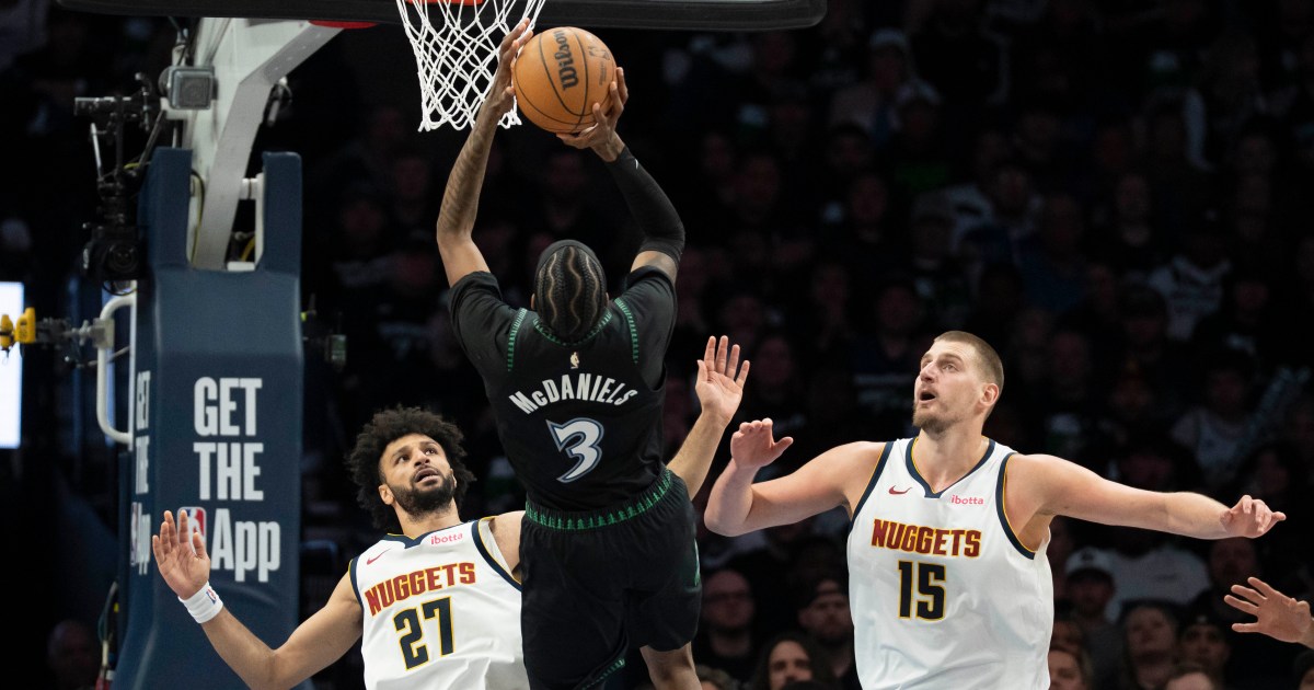 timberwolves-eliminate-nuggets-as-knicks-demolish-hawks-in-nba-playoffs