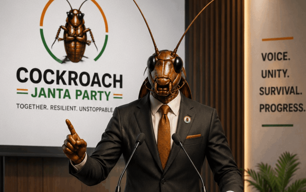 cockroach-janta-party’s-founder-says-indian-government-took-website-down