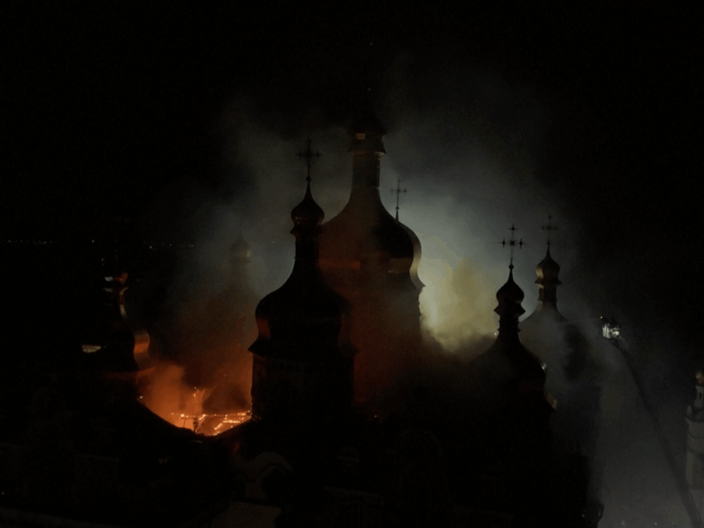 historic-kyiv-monastery-set-ablaze-in-deadly-russian-air-attack