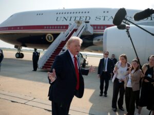 trump-takes-first-flight-on-new-qatar-gifted-air-force-one
