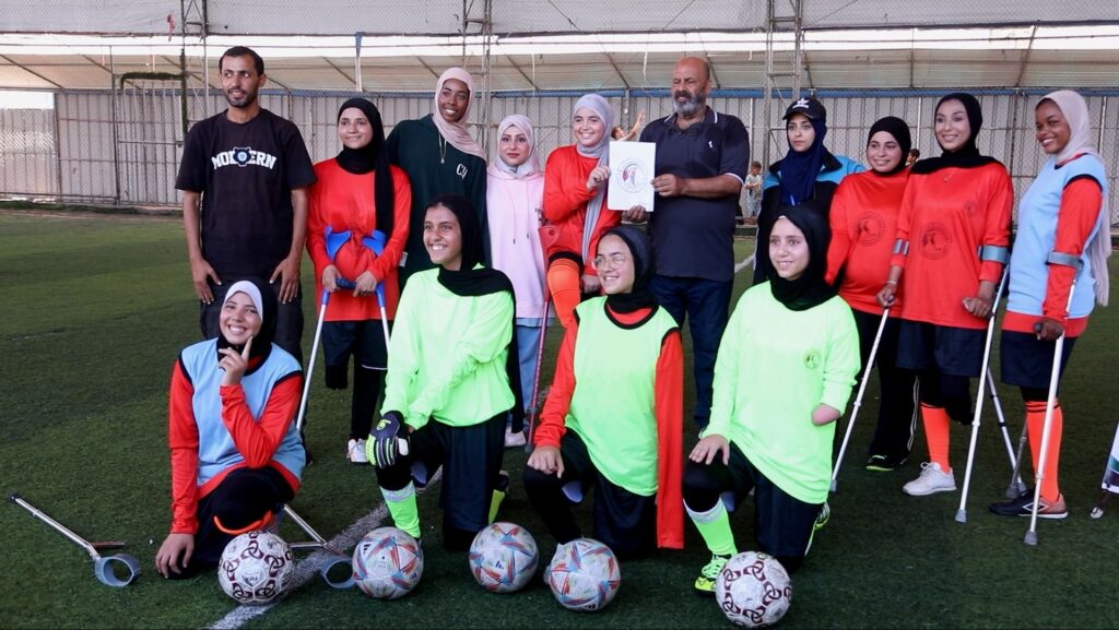 gaza’s-first-women’s-amputee-football-team-reclaims-the-pitch-after-war