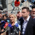 far-right-leader-le-pen-starts-campaign,-faces-mixed-reactions-in-france