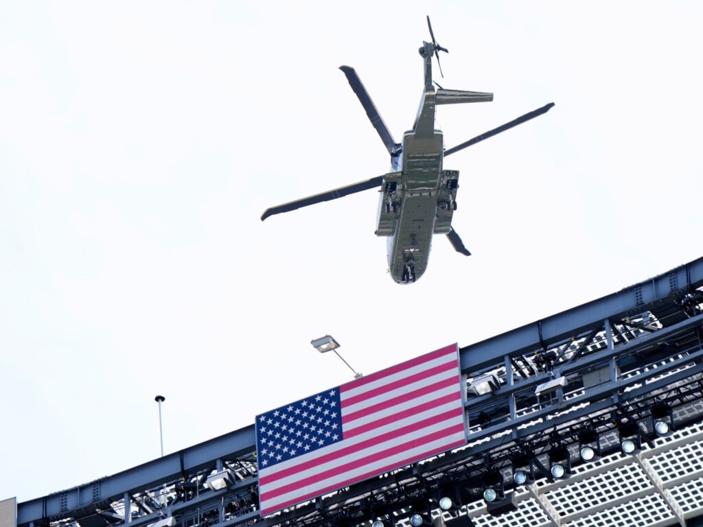 trump-visit-causes-logistical-delays-at-world-cup-final