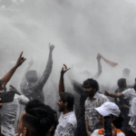 water-cannon-deployed-at-india-education-system-protests